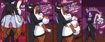 abdominal_bulge ahegao anthro big_breasts big_butt bodily_fluids bouncing_breasts breasts butt clothing cum cum_explosion cum_inflation cum_inside doggystyle duo erect_nipples excessive_cum excessive_genital_fluids eye_roll female fishnet_clothing fishnet_legwear from_behind_position genital_fluids heart_eyes heart_symbol inflation kiss_mark legwear lips looking_pleasured male male/female nipples penetration sex thick_lips thick_thighs vaginal vaginal_penetration klutzatdusk animal_crossing nintendo roscoe_(animal_crossing) tiffany_(animal_crossing) equid equine horse lagomorph leporid mammal rabbit comic hi_res