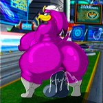 anthro big_breasts big_butt big_nipples bodily_fluids breasts butt cellulite clothing curvy_figure dildo female footwear genital_fluids huge_breasts huge_butt looking_back masturbation nipples outside_masturbation overweight overweight_female riding_dildo sex_toy socks solo vaginal_fluids voluptuous possbooty sega sonic_riders sonic_the_hedgehog_(series) wave_the_swallow avian bird hirundinid humanoid oscine passerine swallow_(bird) hi_res