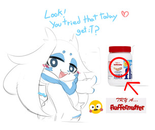 4_fingers anthro blue_body blue_countershading blue_eyebrows blue_eyelids blue_fur blue_markings blue_nose blue_text blue_tuft blue_wings blush blush_lines buckteeth cheek_markings circle_eyebrows countershade_hands countershading dialogue directional_arrow ellipsis emoji exclamation_point eyebrows eyelashes facial_markings fingers floppy_ears fluffy_ears fur gesture half-closed_eyes hand_gesture head_markings heart_symbol hip_tuft long_ears looking_at_viewer lop_ears male male_anthro markings narrowed_eyes neck_tuft open_mouth open_smile pink_blush pink_heart pink_tongue pointing pointing_at_object pupils question_mark questioning_tone red_arrow red_circle red_text simple_background small_nose small_wings smile star_(marking) suggestive tail talking_to_viewer teeth text tongue tuft white_background white_body white_ears white_fur white_pupils white_sclera white_tuft white_wings wings kekitopu fluff_(kekitopu) lagomorph leporid mammal rabbit 2025 absurd_res digital_media_(artwork) english_text hi_res