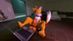 anthro balls bed big_balls big_penis computer electronics erection feet furniture genitals huge_balls laptop male masturbation nipples nude penile penile_masturbation penis solo spread_legs spreading thick_thighs shocking_(artist) sega sonic_the_hedgehog_(series) miles_prower canid canine fox mammal 16:9 2017 3d_(artwork) absurd_res digital_media_(artwork) hi_res widescreen