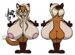 2017 abbi_(coloncapitalt) anthro areola big_breasts big_butt blonde_hair breasts butt canid canine coloncapitalt curvy_figure digital_media_(artwork) female fox hair huge_breasts huge_butt hyper hyper_breasts looking_at_viewer mammal model_sheet nipples nude red_fox simple_background solo standing thick_thighs true_fox voluptuous wide_hips