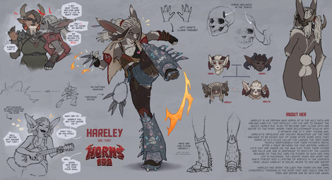 acoustic_guitar anthro armor elemental_manipulation family_tree female fire fire_manipulation greaves guitar musical_instrument playing_guitar playing_music plucked_string_instrument profanity solo string_instrument text starlyve hareley hare lagomorph leporid mammal rabbit absurd_res english_text hi_res model_sheet