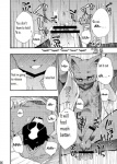 anal anthro blush canid canine canis censor_bar censored comic dialogue domestic_cat domestic_dog duo english_text erection felid feline felis genitals greyscale harusuke hi_res ineffective_censorship japanese_text male male/male male_penetrated male_penetrating male_penetrating_male mammal moan monochrome penetration penis sex text