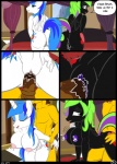 all_fours animal_genitalia anthro anthrofied beard bed bent_over big_breasts black_fur blue_eyes breasts brushstroke butt butt_grab close-up comic cowgirl_position dialog doggystyle el-loko equine eyes_closed eyeshadow facial_hair female from_behind frown fur grey_eyes group group_sex hair horn horse horsecock inside inviting kneeling lactating lightningheart looking_back lying makeup male mammal milk muscles my_little_pony navel nipples nude on_back on_top open_mouth original_character penetration penis pony presenting presenting_hindquarters pussy pussy_juice raised_tail seductive sex smile standing straight teeth text threesome tongue tongue_out two_tone_hair unicorn vaginal vaginal_penetration white_fur winged_unicorn wings wrist_grab yellow_fur
Rating: Explicit
Score: 7
User: ErosThanatos
Date: August 06, 2013