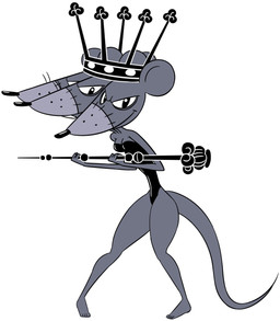 3_heads anthro biped black_clothing breasts buckteeth cleavage clothed clothing crown female headgear markomo83 multi_head queen royalty russian scepter simple_background solo soviet_cartoon standing teeth white_background supercartoon-ist nutcracker_1973 soyuzmultfilm the_nutcracker mouserinks rat_queen mammal murid murine rat rodent hi_res