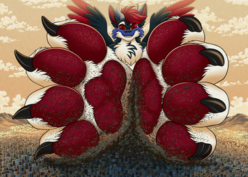 anthro city city_background city_crushing city_destruction claws destruction extreme_size_difference feet foot_focus macro macro_anthro macro_focus macro_male male pawpads paws size_difference solo trampling wings furrypur mythology angel_dragon dragon mythological_creature mythological_scalie scalie hi_res