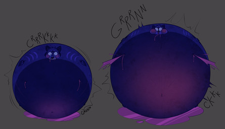 anthro belly belly_blush belly_expansion berry_juice beverage big_belly big_cheeks blue_body blue_fur blueberry_inflation blueberry_juice blush bodily_fluids body_blush body_inflation bulging_eyes cheek_expansion close_to_bursting colored_tears creaking crying expansion facial_piercing fur huge_belly huge_cheeks hyper hyper_belly hyper_inflation immobile inflation juice_(beverage) juice_from_mouth lactating lactating_juice leaking leaking_juice male male_lactation motion_lines navel nipples nose_piercing nose_ring nude open_mouth peril piercing projectile_lactation purple_tears ring_piercing scared septum_piercing septum_ring solo sound_effects spherical_inflation striped_body striped_fur stripes swollen_cheeks tears unusual_bodily_fluids unusual_lactation unusual_tears fundesian ailurid mammal red_panda 2025 hi_res