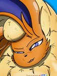 feral male solo sam_eeveelutions nintendo oversexed_eeveelutions pokemon fan_character pride_(kuroodod) eeveelution flareon generation_1_pokemon pokemon_(species) 3:4