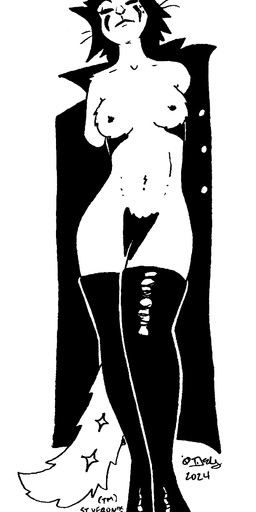 Rating: q
ID: 5707244
Date: 2025-07-13 22:24:06 -0400
Status: active
Score: 5
2024 anthro breasts clothing coat domestic_cat eyes_closed facial_markings felid feline felis female fur greyscale hair head_markings hi_res legwear mammal markings monochrome navel nipples solo tail tegerio thigh_highs topwear trenchcoat undressing veronika_ozvezdje whiskers post #5707244