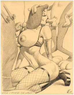 anthro armwear bodily_fluids boots breast_play breasts clothing cum ejaculation elbow_gloves fellatio female footwear genital_fluids genitals gloves group hair handwear high_heeled_boots high_heels husband_and_wife legwear male married_couple nipples oral penile penis sex shoes thigh_highs titfuck trio julius_zimmerman disney looney_tunes warner_brothers who_framed_roger_rabbit bugs_bunny jessica_rabbit roger_rabbit human lagomorph leporid mammal rabbit archived_source crossover low_res