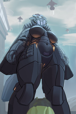aircraft airfield anthro big_breasts breasts cockpit duo female halo longsword_(halo) machine military_base solo spartan_armor_(halo) vehicle wide_hips tanketkawe halo_(series) microsoft xbox_game_studios aeromorph living_aircraft living_machine living_vehicle 2:3 absurd_res hi_res