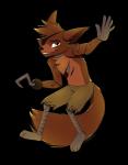 2017 absurd_res alpha_channel animatronic anthro canid canine cristalwolf567 five_nights_at_freddy's fox foxy_(fnaf) fur hi_res machine male mammal robot scottgames simple_background solo transparent_background