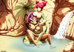 anthro apode big_breasts breasts coiling crown duo female female/female female_human green_nipples hair headgear humanoid_pointy_ears hypnosis legless long_hair mind_control nipples non-mammal_breasts nude palm_tree plant pointy_ears pond ponytail purple_hair serpentine tiara tree waterfall ono-fire shantae:_half-genie_hero shantae_(series) wayforward shantae tuki_(shantae) draconcopode human mammal naga reptile scalie snake absurd_res hi_res