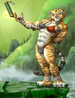 abs anthro arm_tuft armpit_hair big_muscles bikini body_hair breasts camel_toe claws clitoris clitoris_outline clothing elbow_tuft erect_clitoris female genital_outline genitals mountain muscular muscular_anthro muscular_female nipple_outline nipples pecs pecs_with_breasts scroll simple_background small_breasts solo swimwear toe_claws tuft two-piece_swimsuit vulva_outline zorro_re dreamworks kung_fu_panda master_tigress felid mammal pantherine tiger hi_res