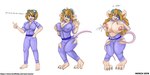 2019 2:1 anthro barefoot base_one_layout basic_sequence big_breasts biped blonde_hair blush bodily_fluids breast_expansion breasts buckteeth butt butt_expansion camel_toe chip_'n_dale_rescue_rangers clothing cosplay dialogue disney english_text expansion eyewear feet female gadget_hackwrench goggles green_eyes growth hair hand_on_breast hi_res huge_breasts human human_to_anthro lactating linear_sequence looking_at_viewer looking_pleasured mammal milk mouse murid murine navel nipple_outline nipples nosch one_row_layout open_mouth pigeon_toed rodent sequence simple_background smile solo species_transformation surprise tail tail_growth teeth text three_frame_image three_frame_sequence tongue tongue_out torn_clothing transformation transformation_sequence url white_background