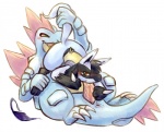2012 ambiguous_gender anal anus feraligatr green_eyes haychel lucario male nintendo oral pokémon red_eyes sex video_games
Rating: Explicit
Score: 19
User: slyroon
Date: August 13, 2012