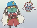 anthro belt clothing collar duo face_mask gloves handwear hat headgear headwear long_ears male personification simple_background yellow_eyes boke_(artist) bandai_namco covid-19_pandemic klonoa_(series) huepow klonoa cell_(organism) coronavirus_(organism) domestic_cat felid feline felis germ_(organism) lagomorph leporid mammal micro_organism_(organism) rabbit sars-cov-2 sphere_creature virus_(organism) 4:3