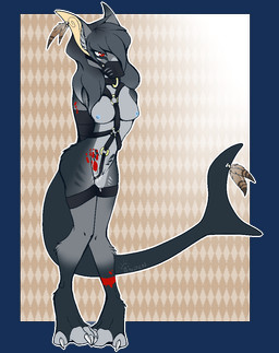 anthro bdsm blue_nipples bodily_fluids bondage bound breasts collar ear_tuft feathers female fur genital_fluids genitals grey_body grey_fur grey_hair hair hands_behind_back harness muzzle_(object) muzzled nipples red_eyes simple_background solo submissive submissive_female tuft vaginal_fluids vulva wet aspenbear silvia_(animosus) aquatic canid canine canis domestic_dog fish hybrid mammal shark 2015 alpha_channel