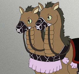 ambiguous_gender brown_body brown_mane brown_scales feral green_eyes grey_background mane muzzle_(object) pupils reins saddle scales simple_background slit_pupils snout solo sebdoggo asian_mythology east_asian_mythology inuyasha japanese_mythology mythology a-un dragon mythological_creature mythological_scalie scalie yokai 2012 aliasing bust_portrait digital_drawing_(artwork) digital_media_(artwork) flat_colors low_res microsoft_paint_(artwork) portrait male_(lore)