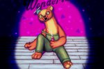 anthro bodily_fluids cum cumshot ejaculation genital_fluids genitals male masturbation penis solo spotlight wonderland luminescentgoat willy's_wonderland willy_the_weasel mammal mustelid musteline true_musteline weasel absurd_res hi_res