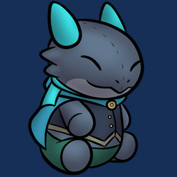 ambiguous_gender black_clothing blue_cloak blue_clothing blue_horn blue_scarf bottomwear cloak clothed clothing doll front_view green_bottomwear green_clothing green_pants grey_body grey_spikes horn pants plushie scarf simple_background sitting solo spikes spikes_(anatomy) topwear transparent_background albinoraynedeer delve_into_pawssion nintendo pokemon side_b substitute_doll 1:1 2025 alpha_channel digital_media_(artwork) low_res