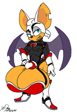 alternate_costume anthro ball_bra ball_cleavage balls big_balls boots bulge clothed clothing clothing_swap costume crossgender femboy footwear ftm_crossgender genitals gloves hair handwear huge_balls humor hyper hyper_balls hyper_genitalia male pain ponytail shoes simple_background skimpy smug smug_face smug_grin solo tight_clothing wide_hips wings xanderdwulfe netflix sega sonic_adventure sonic_prime sonic_the_hedgehog_(series) fan_character romeo_the_bat rouge_the_bat bat mammal