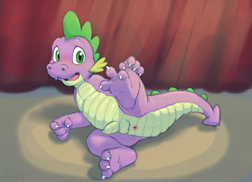 anus balls blush cobalthusky cub dragon flaccid friendship_is_magic green_eyes male my_little_pony penis solo spike_(mlp) uncut young
Rating: Explicit
Score: 16
User: Pokelova
Date: November 02, 2013
