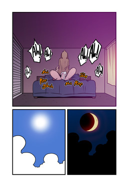 anal anal_penetration anthro anthro_on_anthro anthro_penetrated anthro_penetrating anthro_penetrating_anthro bed bedroom bodily_fluids brown_body brown_fur brown_hair cloud cowgirl_position cum cum_from_ass cum_in_ass cum_inside cum_on_penis curtains_closed day duo from_front_position fur furniture genital_fluids genitals hair hand_on_leg hand_on_thigh lying male male/male male_penetrated male_penetrating male_penetrating_male moan moon night nude on_back on_bed on_bottom on_top open_mouth penetration penile penile_penetration penis penis_in_ass pink_body rear_view sex sun sweat tail text three_frame_image time_lapse t0l0k octavio_(t0l0k) roy_(t0l0k) canid canine canis domestic_dog domestic_pig mammal suid suine sus_(pig) comic english_text hi_res multiple_scenes