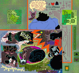 abdominal_bulge abuse after_rape after_sex anal anal_penetration anthro big_penis bodily_fluids bone_breaking broken_bone broken_sex_toy brutality crying death deep_penetration deformed deformed_face dialogue extreme_penetration extreme_size_difference fart fart_cloud farting_on_face forced forced_anal forced_oral genitals gore huge_penis hyper hyper_genitalia hyper_penis male male/male morbidly_obese morbidly_obese_anthro obese obese_anthro obese_male oral oral_penetration overweight overweight_anthro overweight_male pain painful_death penetration penis rape sadism sex size_difference skinny skinny_male snuff speech_bubble tears tears_of_pain text tongue violence gigaboy arachnid arthropod bat mammal spider english_text hi_res story story_in_description