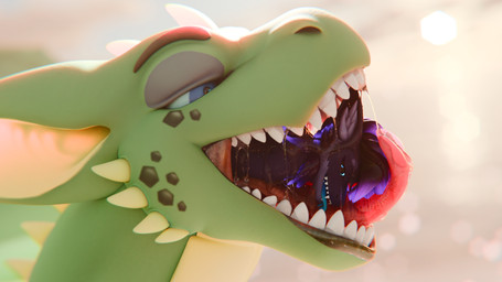 bodily_fluids mouth_shot open_mouth saliva vore shinyumbra mythology degyn_sefer razz dragon kobold mythological_creature mythological_scalie scalie 16:9 3d_(artwork) 4k absurd_res digital_media_(artwork) hi_res widescreen