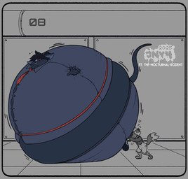 anthro belly belly_expansion belly_inflation belt big_belly blue_body blue_fur blueberry_inflation bodily_fluids body_inflation buckteeth button_(fastener) claws clenched_teeth clothed clothing duo expansion exposed_belly eye_patch eyes_closed eyewear flying_sweatdrops fur hair hand_on_butt helpless huge_belly hyper hyper_belly immobile inflation inside logo looking_back male motion_lines navel necktie pipe ponytail pushing size_difference spherical_inflation straining_buttons struggling sweat sweatdrop swollen_cheeks teeth text tight_clothing worried jn_y4 charlie_and_the_chocolate_factory junya_(jn_y4) rattos_rongeur alien mammal murid murine oompa_loompa rat rodent xywott 2025 artist_logo english_text