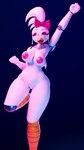 anthro areola beak bow_(feature) breasts ear_piercing ear_ring feathers female genitals happy lipstick machine makeup nipples non-mammal_breasts non-mammal_nipples piercing pink_areola pink_nipples pussy ring_piercing solo white_body white_feathers white_skin ashleyorange five_nights_at_freddy's five_nights_at_freddy's:_security_breach scottgames steel_wool_studios glamrock_chica avian bird chicken galliform gallus_(genus) phasianid robot 2021 3d_(artwork) 4k 9:16 absurd_res digital_media_(artwork) hi_res