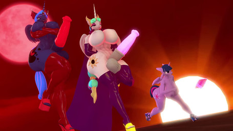 anthro anthrofied balls big_breasts big_penis book breasts clothing crossgender female footwear ftg_crossgender fti_crossgender genitals gynomorph high_heels horn huge_breasts huge_penis intersex intersex/female larger_female moon nude penis running shoes size_difference smug sun wide_hips wings naughty_cube friendship_is_magic hasbro idw_publishing my_little_pony my_little_pony_(idw) mythology evil_celestia_(idw) evil_luna_(idw) princess_celestia_(mlp) princess_luna_(mlp) twilight_sparkle_(mlp) equid equine horse mammal mythological_creature mythological_equine pony winged_unicorn 16:9 3d_(artwork) 3d_animation animated digital_media_(artwork) high_framerate loop short_playtime sound webm widescreen