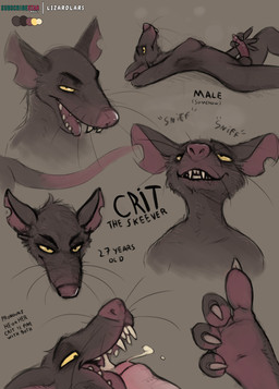 animal_genitalia animal_penis anthro biped bodily_fluids breasts canine_genitalia canine_penis claws cum cum_in_mouth cum_inside fangs feet finger_claws fur genital_fluids genitals grey_body grey_fur gynomorph gynomorph/male gynomorph_penetrated hand_on_own_penis hand_on_penis humanoid_genitalia humanoid_penis intersex intersex/male intersex_penetrated lying male male_penetrating male_penetrating_gynomorph male_penetrating_intersex nipples nude_anthro nude_gynomorph on_back open_mouth open_smile penetration penis pink_inner_ear pink_nose raised_arm rat_tail red_penis sex sheath smile sniffing soles solo tail teeth toe_claws toes whiskers yellow_eyes lizardlars microsoft the_elder_scrolls crit_(lizardlars) mammal murid murine rat rodent skeever 2026 absurd_res digital_media_(artwork) hi_res model_sheet male_(lore)