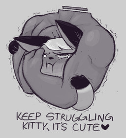 anthro asphyxiation assault blush bodily_fluids chokehold choking dialogue drooling hair heart_symbol looking_up male muscular paws saliva size_difference struggling tears text trying_to_escape zlut385 animal_crossing nintendo raymond_(animal_crossing) domestic_cat felid feline felis mammal digital_drawing_(artwork) digital_media_(artwork) drawpile_(artwork) monochrome