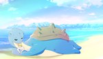 absurd_res beach duo female feral generation_1_pokemon hi_res human imminent_vore interspecies lapras larger_female larger_feral licking male male/female mammal nintendo nude pokemon pokemon_(species) pokephilia romantic romantic_ambiance sea seaside size_difference smaller_human smaller_male tailbutt tapirclip tongue tongue_out volo_(pokemon) water