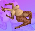 3d_(artwork) after_vore anthro areola belly big_breasts breasts digestion digital_media_(artwork) fatal_vore female giraffe giraffid horn huge_breasts huge_thighs loneclaw long_neck mammal mature_anthro mature_female nipples oral_vore ossicone overweight overweight_anthro overweight_female sigrid_(loneclaw) solo thick_thighs vore weight_gain wide_hips