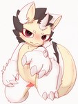 animal_genitalia claws genital_slit genitals linwu male nude penis solo tail young moose487 mythology dragon humanoid mythological_creature mythological_scalie scalie hi_res