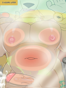 abs against_surface anthro belly belly_expansion bodily_fluids bread cum cum_on_glasses duo erection exhibitionism expansion eyewear food french_kissing fur genital_fluids genitals glans glasses grabbing_from_behind horn kiss_on_lips kissing male male/male muscular muscular_male navel nipples nude on_glass pecs penis public public_erection public_nudity public_sex sex tongue tongue_out vein veiny_penis yellow_body yellow_fur soul_d_raws my_hero_academia hound_dog_(my_hero_academia) koji_koda 2026 digital_drawing_(artwork) digital_media_(artwork) hi_res