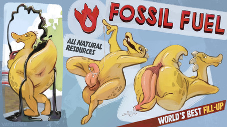 animal_genitalia anthro bodily_fluids butt cloaca cloacal_penis cloacal_rectum fossil_fuel_mascot_(goat_simulator) genital_fluids genitals male oil penis precum precum_on_ground precum_on_hand precum_string presenting presenting_hindquarters solo tapering_penis text strathven coffee_stain_studios goat_simulator dinosaur prehistoric_species reptile scalie 16:9 english_text hi_res widescreen