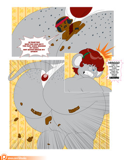 anthro big_butt buckteeth butt butt_crush butt_crushing clothing cookie crush dialogue duo eyes_closed eyewear female food freckled_butt freckled_face freckles fur gingerbread gingerbread_cookie gingerbread_man glasses grey_body grey_fur greybluestudios hair huge_butt male obese obese_anthro obese_female overweight overweight_anthro overweight_female panties red_hair speech_bubble straining struggling teeth text underwear wearing_glasses white_clothing white_panties white_underwear wide_hips dablueguy graybluestudios lazei rambo john_rambo penny_provolone animate_inanimate mammal mouse murid murine rodent 2019 absurd_res comic english_text hi_res
