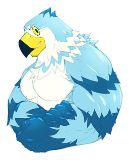 animal_crossing anthro avian beak biceps big_muscles bird blue_body eagle feathers grin kokuhane looking_at_viewer male muscles nintendo nude pecs pierce_(animal_crossing) plain_background pose smile solo teeth topless video_games white_background white_body yellow_eyes
Rating: Questionable
Score: 3
User: Silverhawke
Date: July 18, 2013