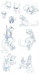 hibbary legendary_pokémon mew mewtwo monochrome nintendo nude pokémon sketch video_games
Rating: Safe
Score: 5
User: stranger_furry
Date: July 06, 2012