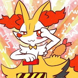 :3 ambiguous_anthro ambiguous_gender anthro blush blush_stickers bow_tie bow_tie_only covering covering_face food looking_at_viewer mostly_nude object_in_tail shrimp_(food) simple_background snout solo standing tail annyui0611 nintendo pokemon braixen canid generation_6_pokemon mammal pokemon_(species) 1:1 2022 digital_drawing_(artwork) digital_media_(artwork) half-length_portrait hi_res japanese_description portrait translated_description