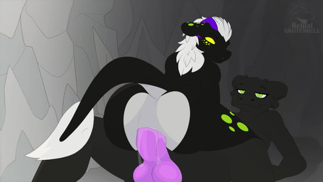 anal anal_fluids anal_penetration anthro anthro_on_anthro anthro_on_bottom anthro_on_top anthro_penetrated anthro_penetrating anthro_penetrating_anthro anthro_penetrating_male balls big_butt big_penis bodily_fluids bouncing_balls bouncing_butt butt cave cowgirl_position duo erection from_front_position genital_fluids genitals green_eyes half-closed_eyes horn humanoid_on_humanoid looking_back lying male male/male male_on_bottom male_on_top male_penetrated male_penetrating male_penetrating_male narrowed_eyes on_back on_bottom on_top penetration penile penile_penetration penis penis_in_ass power_bottom sex smile smirk spread_legs spreading tail tail_tuft thick_tail tuft bellial_grotenbell dreamworks european_mythology how_to_train_your_dragon mythology toothless dragon fury_(httyd) humanoid mythological_creature mythological_scalie night_fury scalie western_dragon wickerbeast 16:9 animated huge_filesize long_playtime sound video widescreen