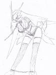 arms_behind_back bdsm black_and_white blaziken bondage bound bra chain collar digidredg female monochrome nintendo open_mouth panties pokémon standing stockings underwear video_games
Rating: Questionable
Score: 1
User: ChestFox
Date: March 24, 2014