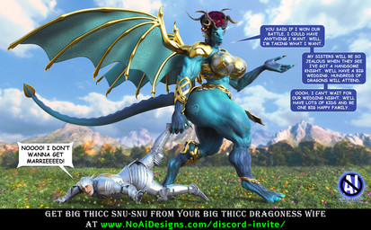 anthro big_breasts breasts duo female horn huge_breasts male muscular muscular_female size_difference smaller_human spread_legs spreading tail text thick_thighs wings noaidesigns mythology dragon human mammal mythological_creature mythological_scalie scalie 3d_(artwork) digital_media_(artwork) english_text hi_res url widescreen