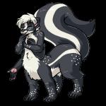 4_arms laugh male multi_arm multi_limb nude simple_background solo merlin-the-bruce juniper_skunktaur mammal mammal_taur mephitid mephitid_taur skunk skunk_taur taur 1:1 2019 alpha_channel