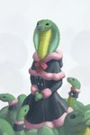 ancillary_head anguiped apode clothing female legless scales serpentine solo sweater topwear zyonji sylene_(blissey1) draconcopode reptile scalie snake 2:3 hi_res