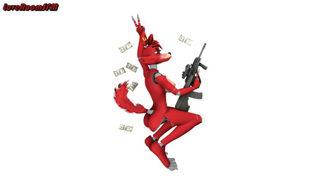 anthro breasts butt falling_money female gun hair looking_at_viewer machine money nipples nude ranged_weapon red_body red_hair smile solo tail weapon loveroomsfm disembowell_(modeler) five_nights_at_freddy's scottgames foxy_(fnaf) animatronic canid canine fox mammal red_fox robot robot_anthro true_fox 16:9 3d_(artwork) digital_media_(artwork) hi_res source_filmmaker_(artwork) widescreen